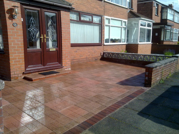 driveway relaid